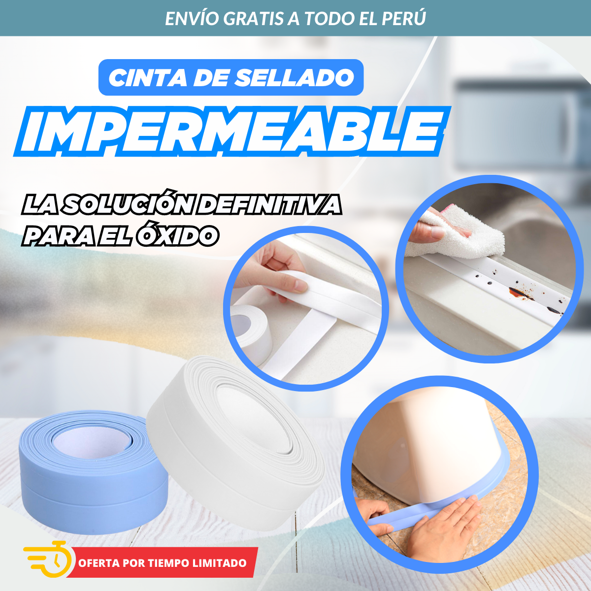 OFERTA CINTA DE SELLADO IMPERMEABLE