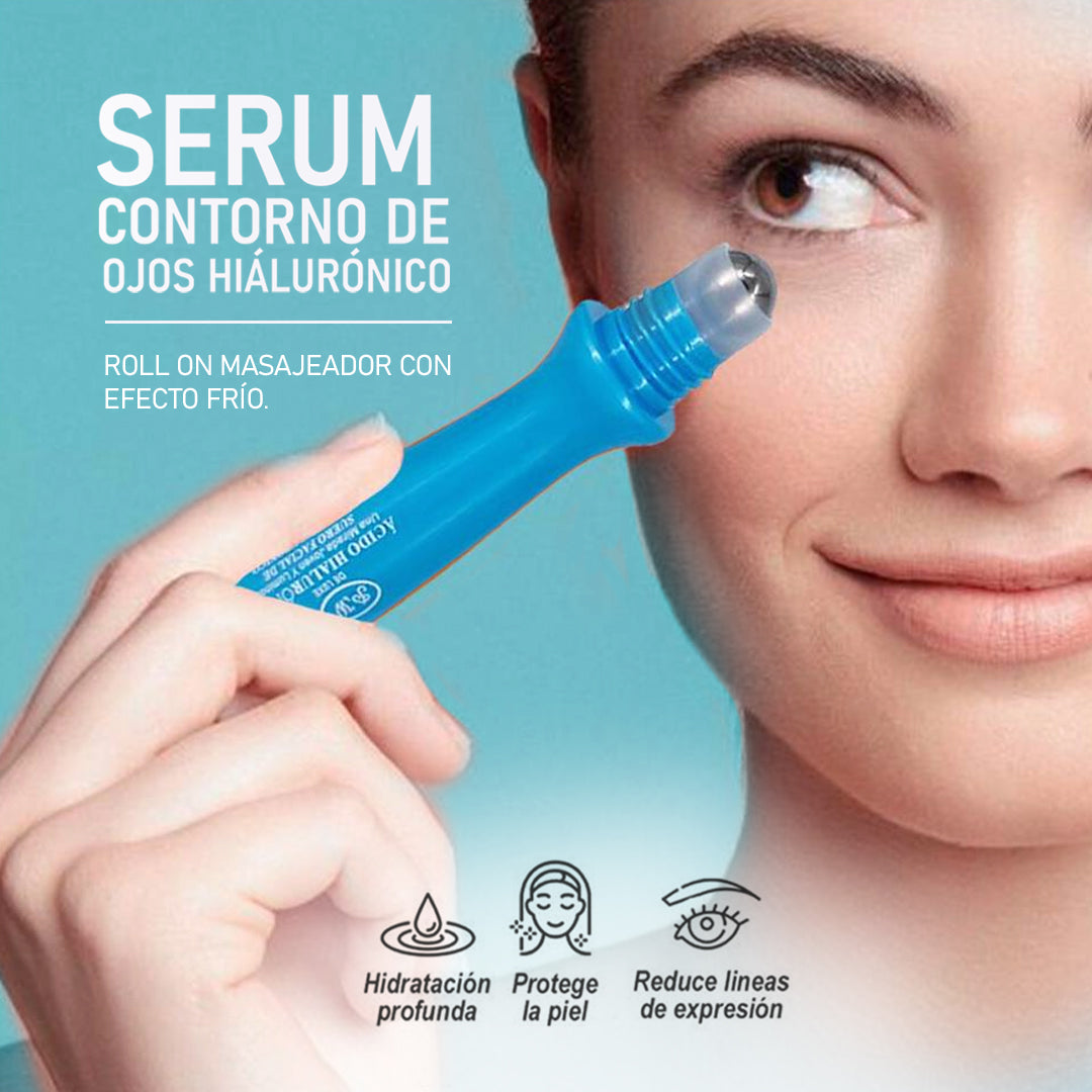 Serum Contorno de Ojos Hialurónico: ELIMINA LAS OJERAS POR COMPLETO