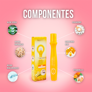 Serum Contorno de Ojos Hialurónico Gold: ELIMINA LAS OJERAS POR COMPLETO