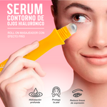 Serum Contorno de Ojos Hialurónico Gold: ELIMINA LAS OJERAS POR COMPLETO