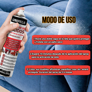 Non Water: Spray Protector de Telas.