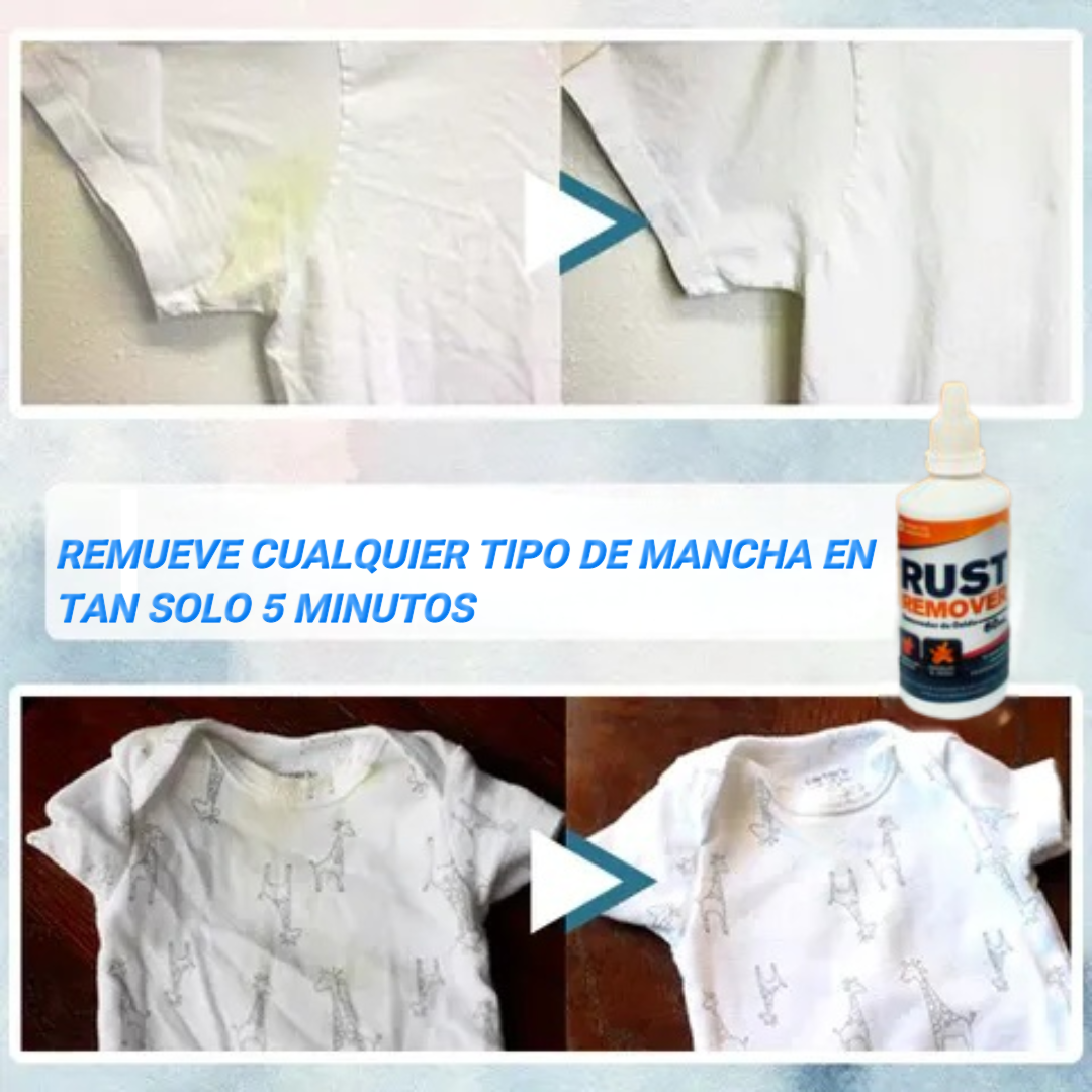 Rust Remover ®: Elimina todo tipo de manchas en telas y tejidos