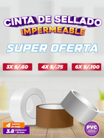 PACK DE CINTAS DE SELLADO IMPERMEABLE