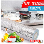 PAPEL DE COCINA ADHESIVO: PROTEGE A TU COCINA DEL LÍQUIDOS Y GRASAS