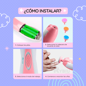 LIMADOR DE UÑAS PARA BEBÉS