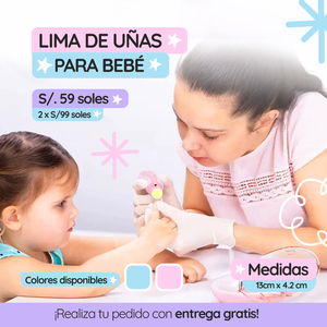 LIMADOR DE UÑAS PARA BEBÉS